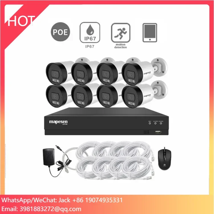 Home Security Video Recording Systems - Zestaw do monitoringu wideo na zewnątrz