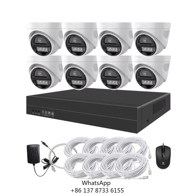 Home Security Camera System - Zestaw kamer CCTV 4-kanałowy 8-kanałowy Full