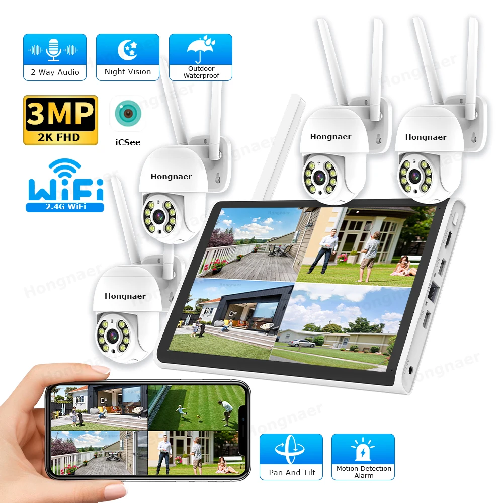 Home Security Camera System - Zestaw Bezprzewodowego Systemu Monitoringu Domowego 2026