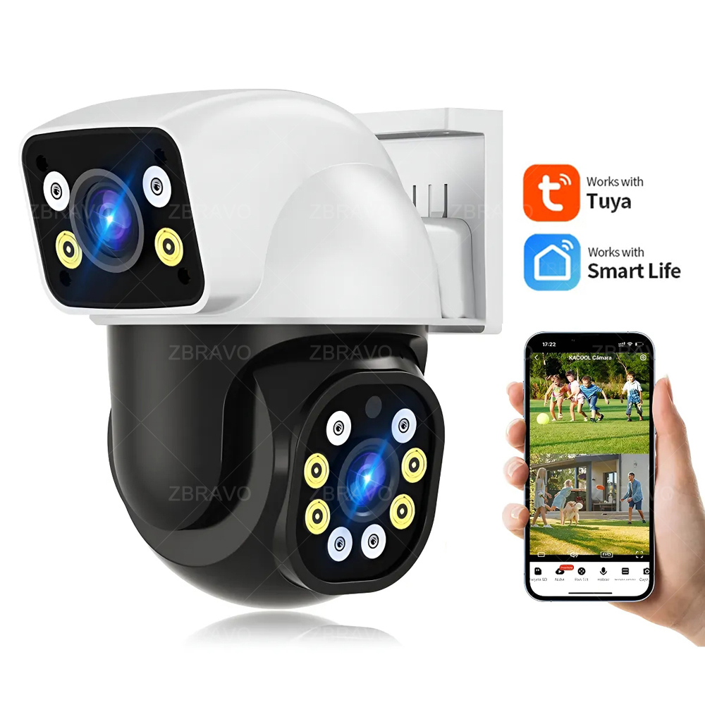 Home Security And Monitoring - Smartlife 8MP WiFi Tuya Kamera Zewnętrzna