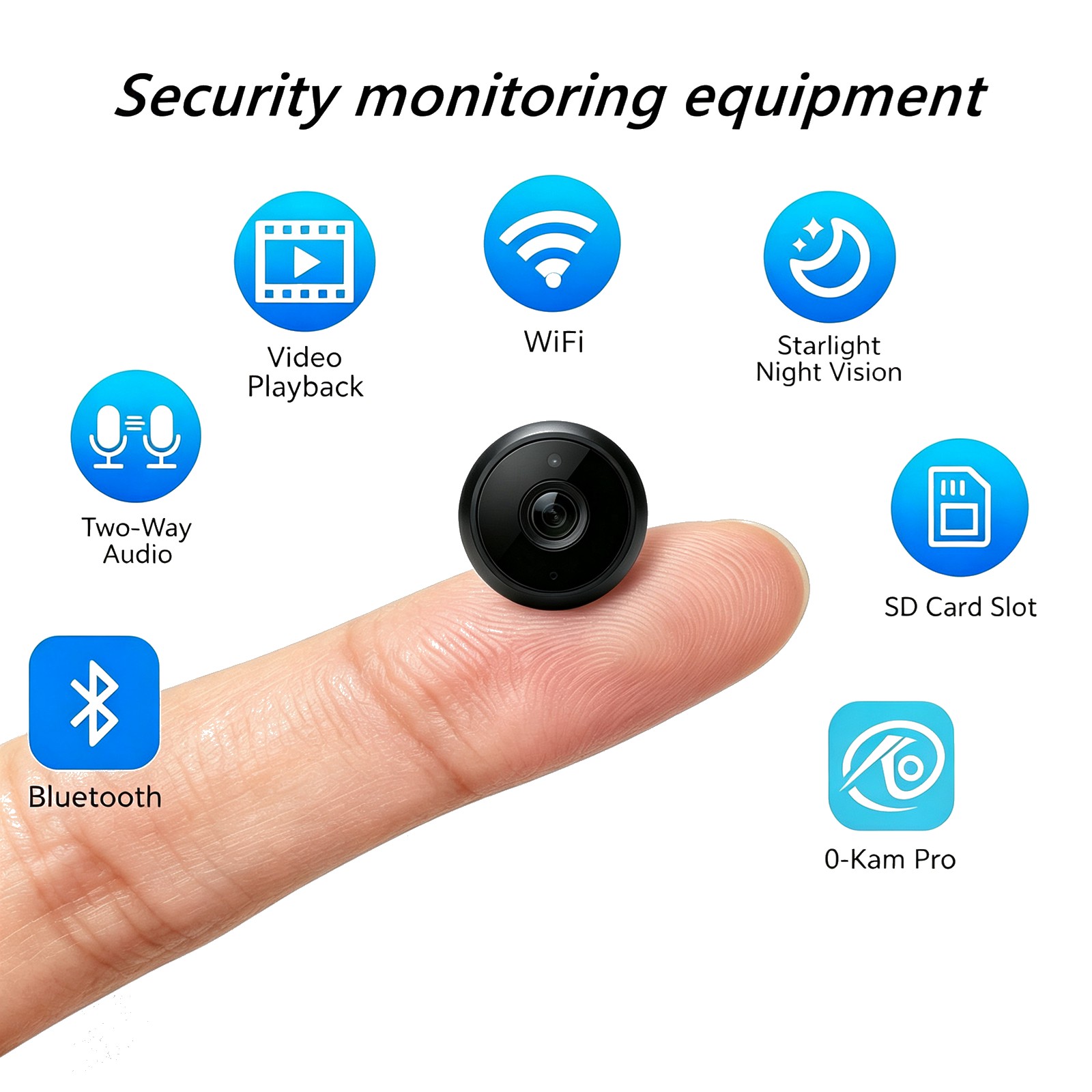 Home Security Recorder - Kompletny zestaw do monitoringu domowego BU4: