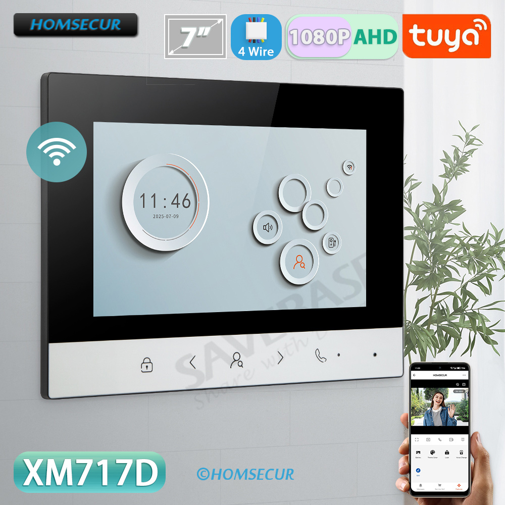 Home Security And Monitoring - Inteligentny monitor wewnętrzny Tuya Smart WIFI
