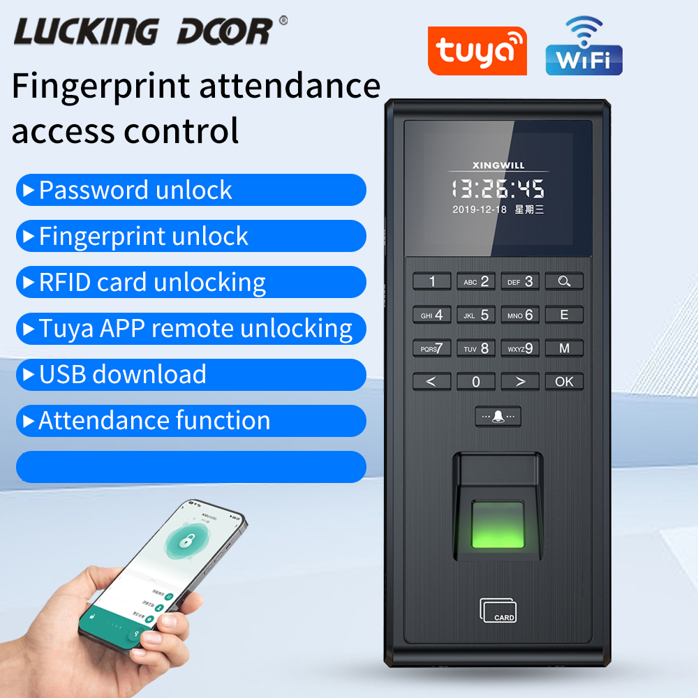 Home Security Network - Tuya inteligentne biometryczne rozpoznawanie linii papilarnych