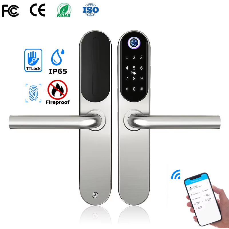 Home Security Essential - Inteligentny zamek cyfrowy ze stali nierdzewnej