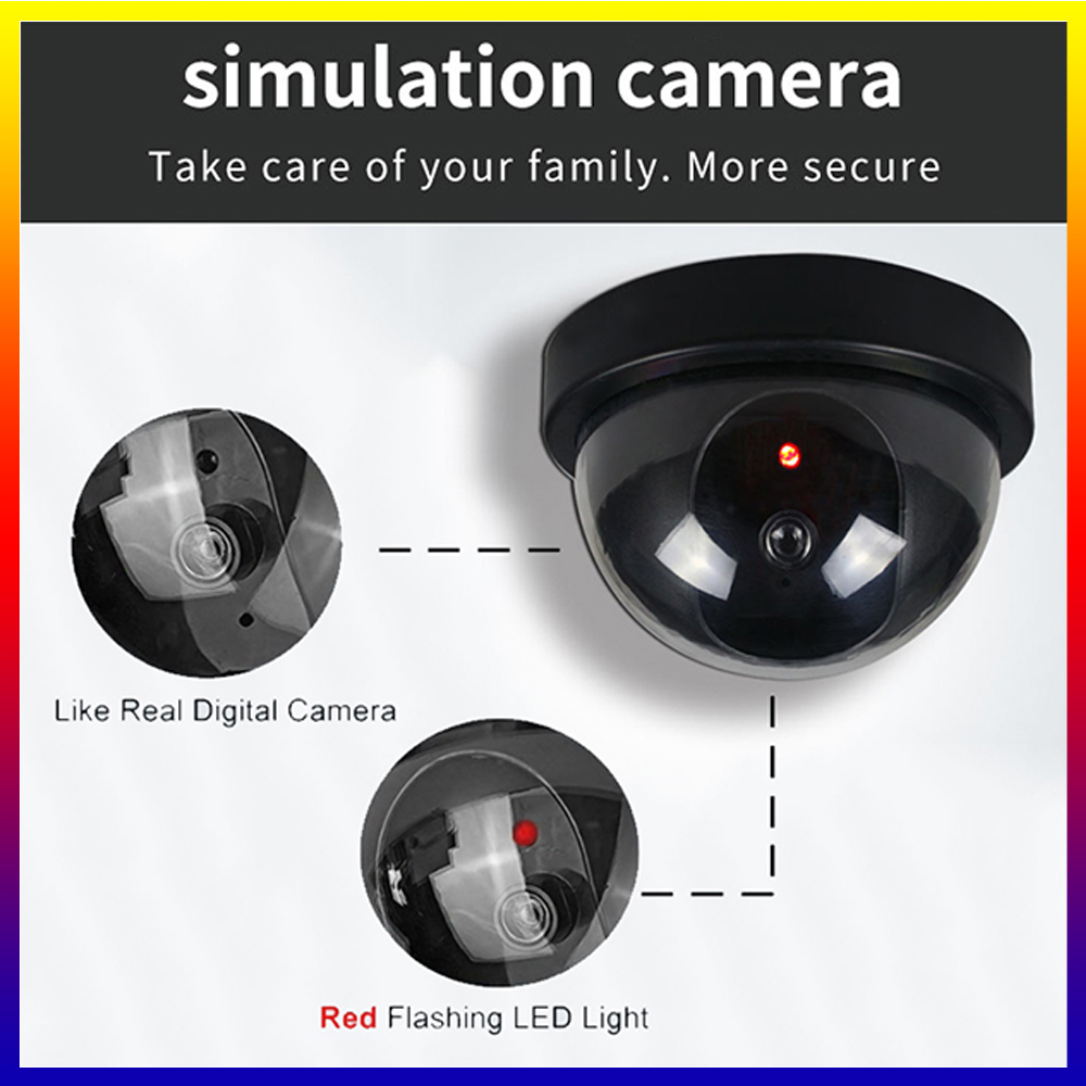 Fake Camera Dummy - SNQP Czarna Plastikowa Kopułka Kamera Atrapa