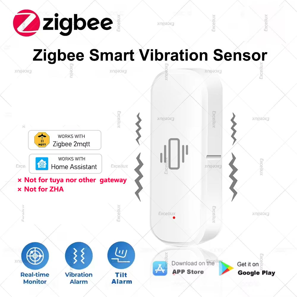 Home Security And Monitoring - Inteligentny czujnik wibracji Zigbee do ochrony