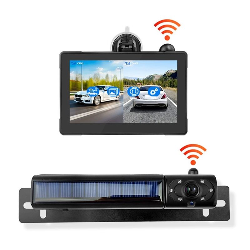 Camera Solar Wireless - Bezprzewodowy system kamer cofania zasilany energią