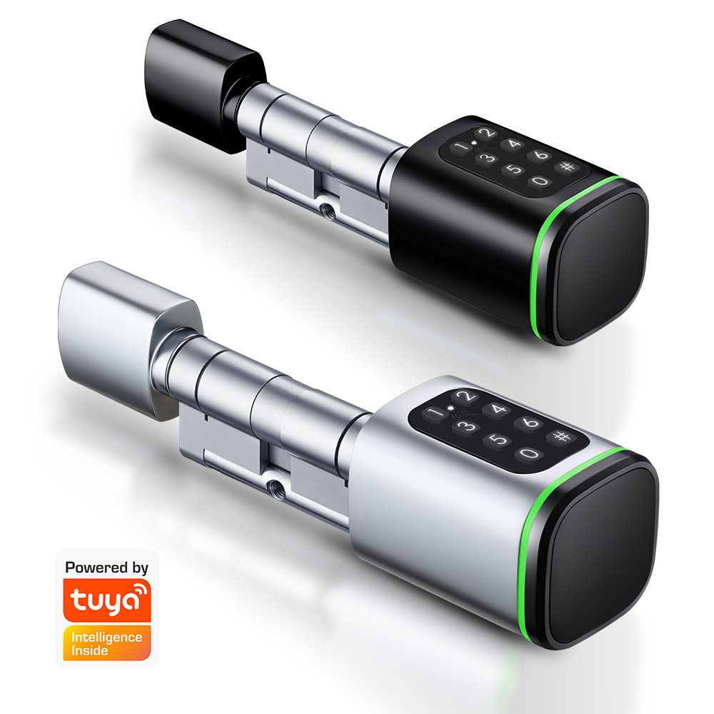 Home Security Essential - Inteligentny zamek cylindryczny Tuya 60-90mm Elektryczny
