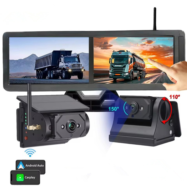 Camera Solar Wireless - 15,6-calowy monitor dotykowy z Android Auto