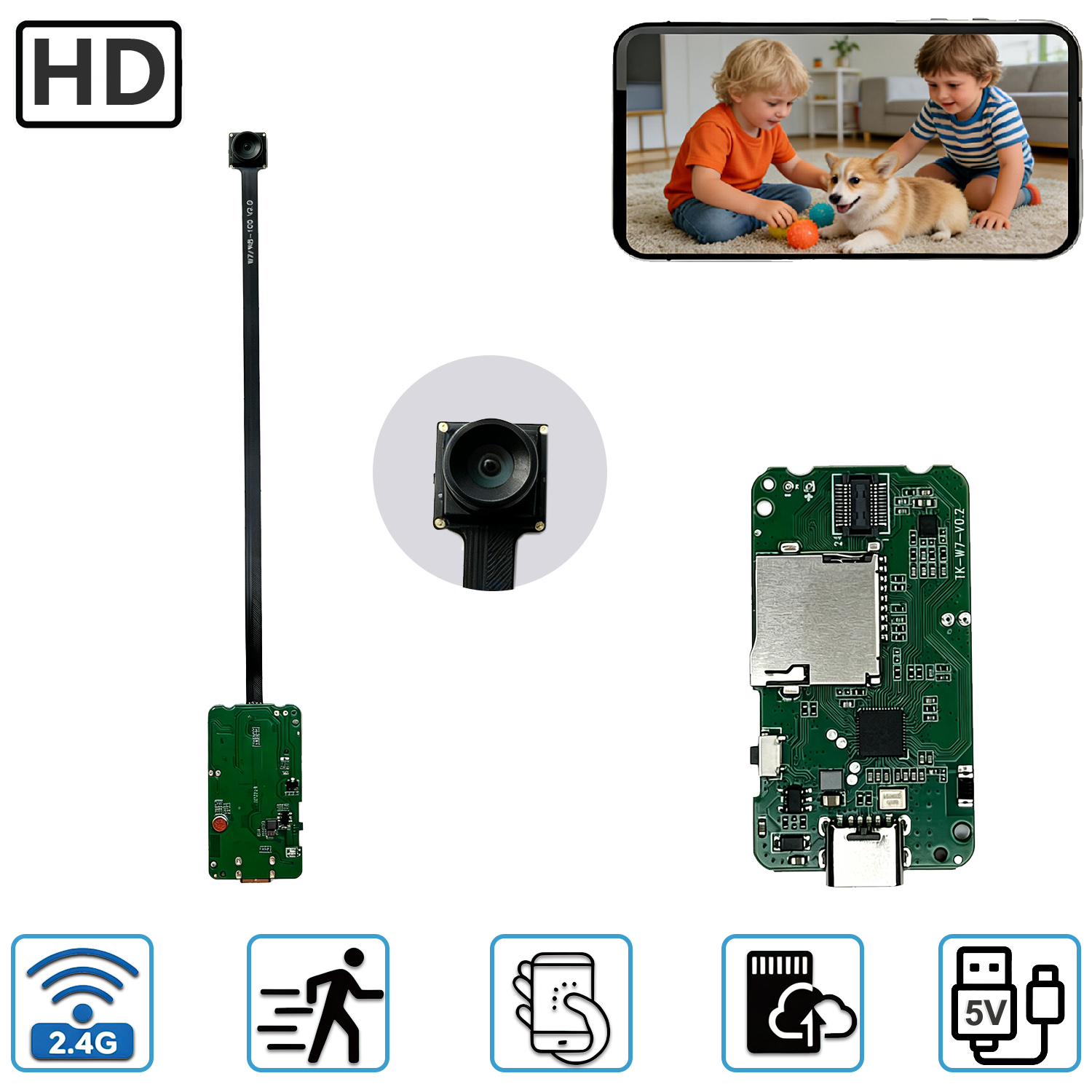 Miniaturowy Kompaktowy Moduł P – Home Security Recorder recenzja i cena