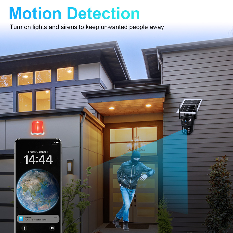 KERUI 6MP 4G SIM WiFi Kamera S – Home Security Recorder recenzja i cena
