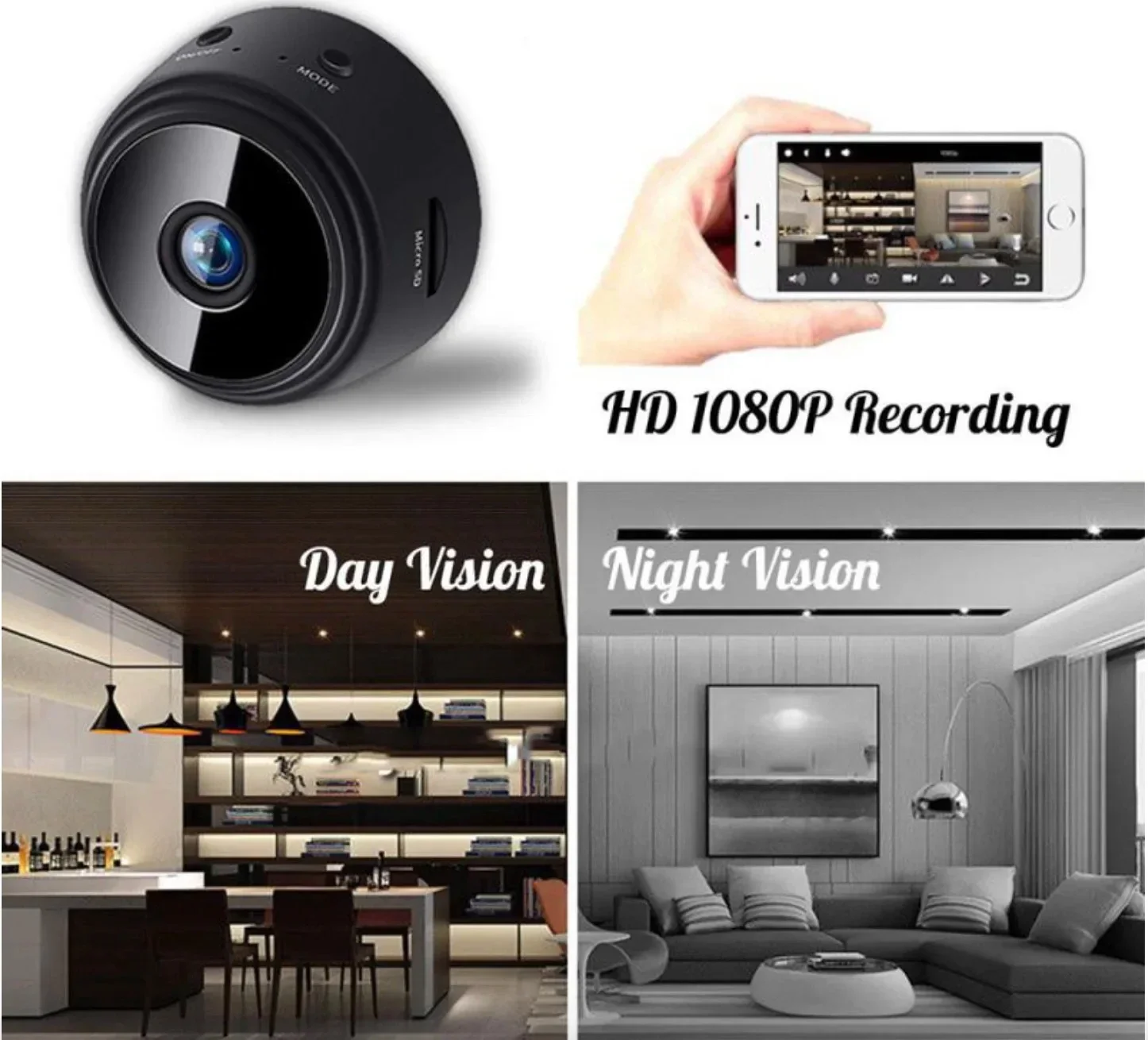 Kamera OnePlus A9 Mini 1080P H – Home Security Recorder recenzja i cena
