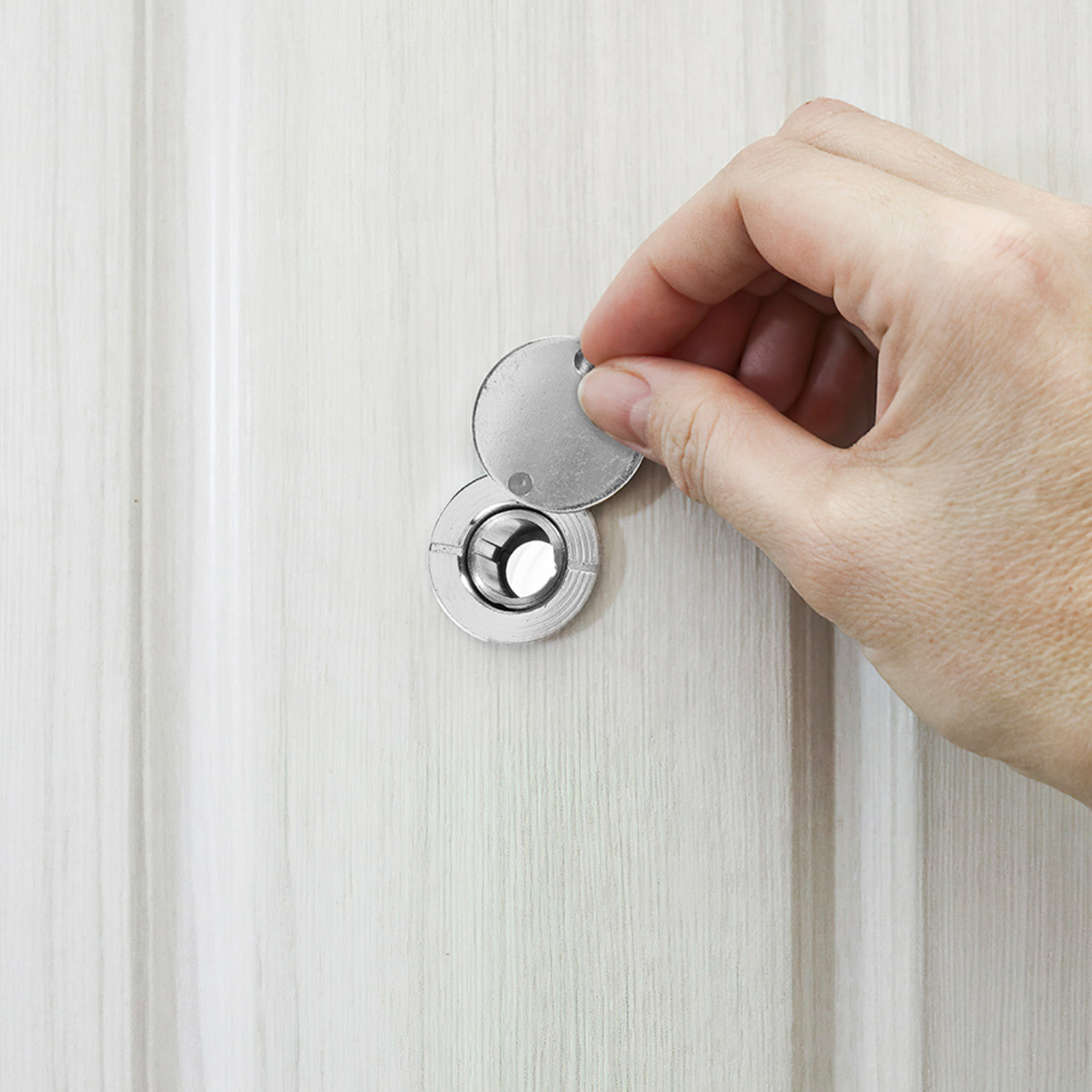 Wizjer do drzwi ze stali nierd – Home Security Essential recenzja i cena