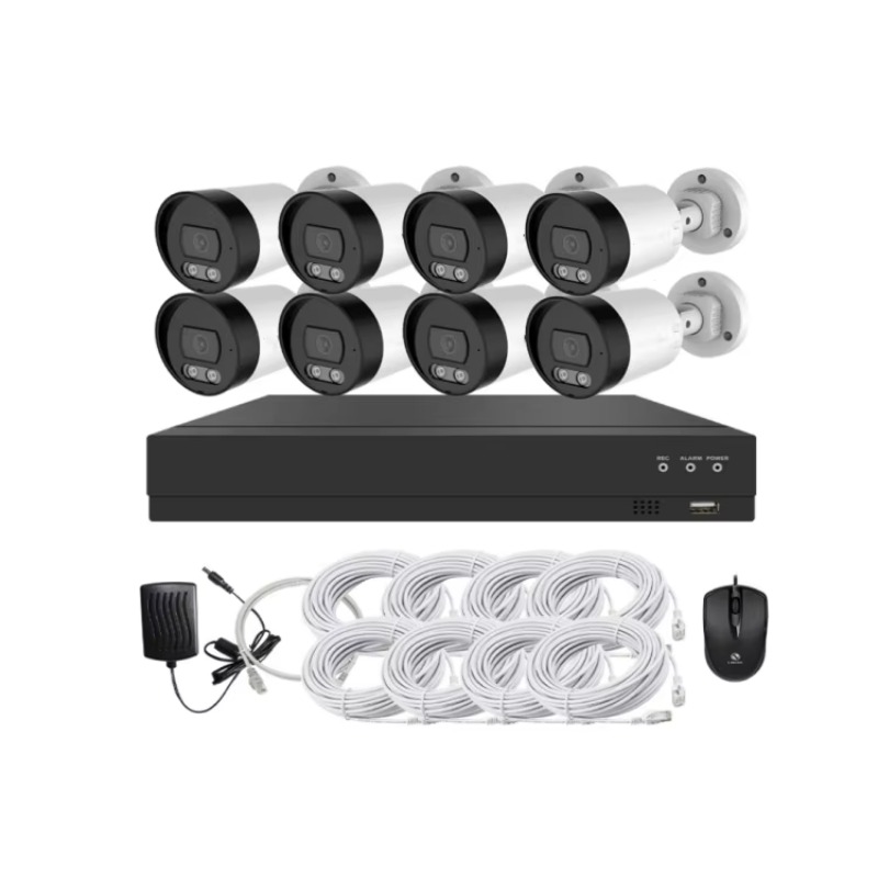 Zestaw kamer CCTV 4-kanałowy 8 – Home Security Camera System recenzja i cena