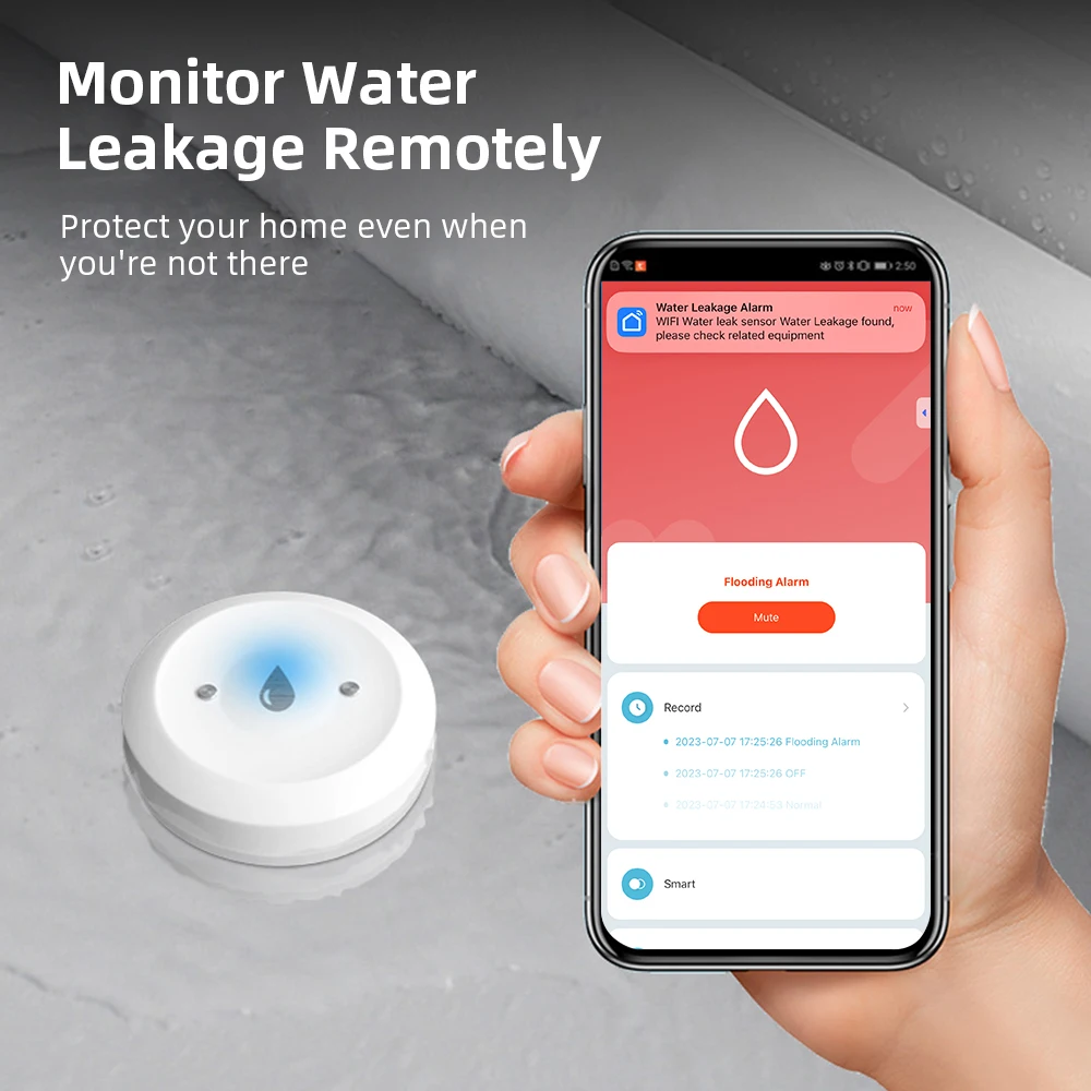 Inteligentny czujnik wycieku w – Home Security And Monitoring recenzja i cena