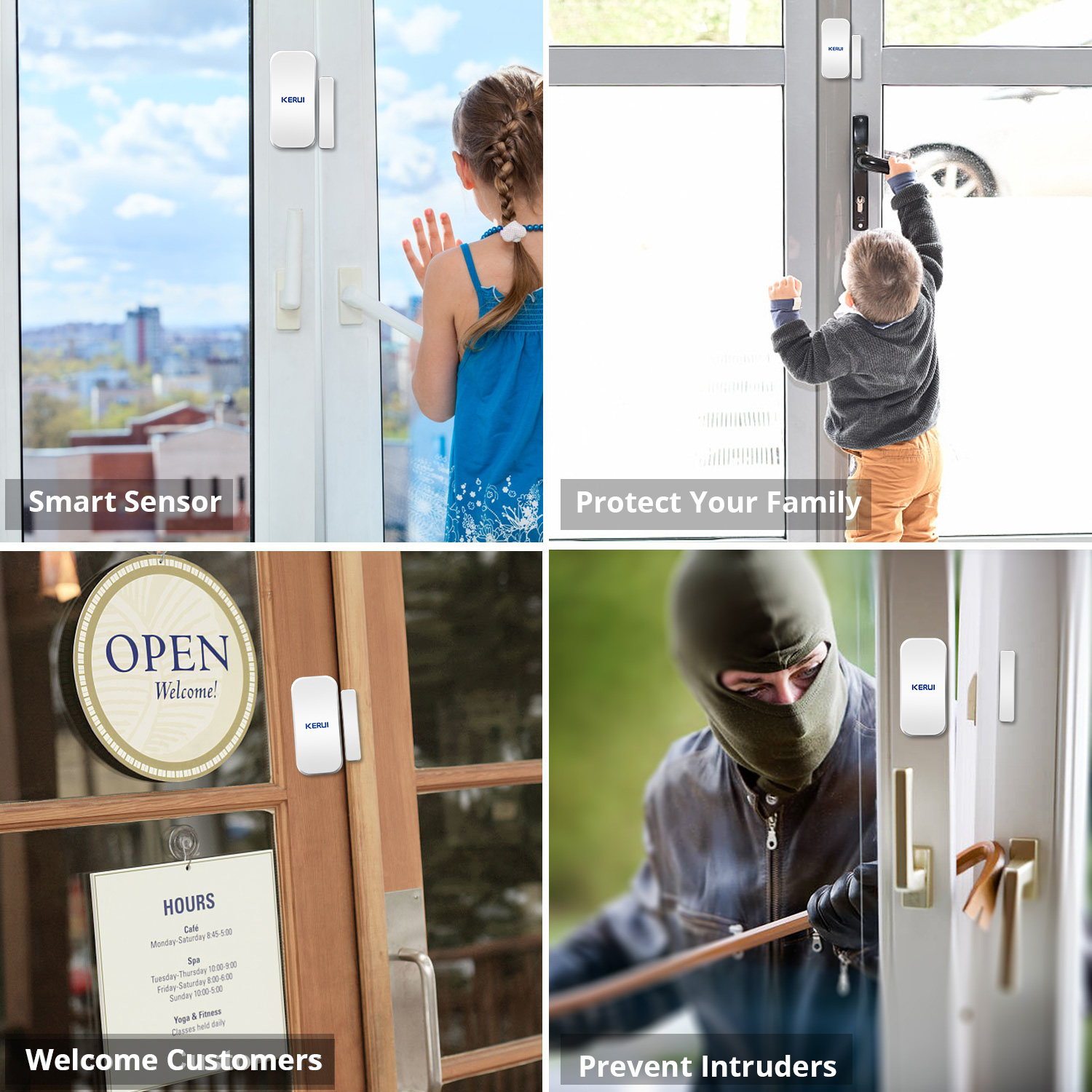 Czujnik magnetyczny bezprzewod – Home Security Deals recenzja i cena