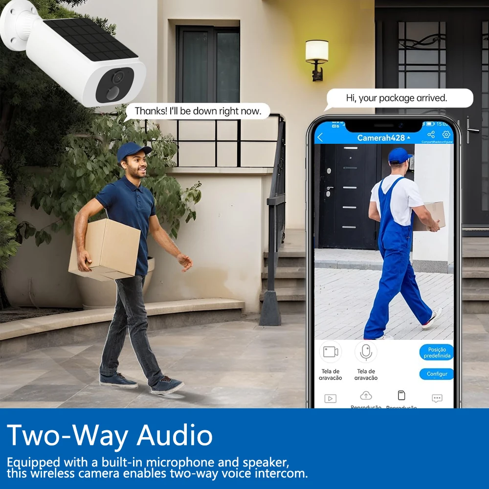 Kamera solarna 5MP Tuya Smartl – Camera Solar Wireless recenzja i cena