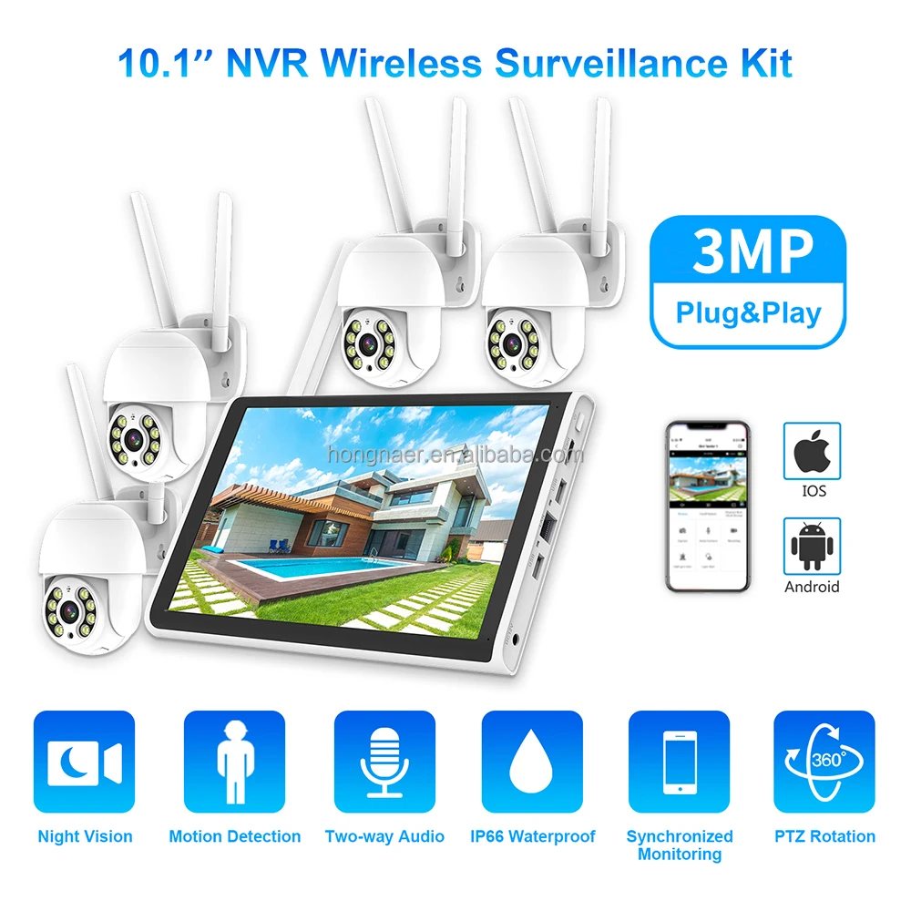 Zestaw Bezprzewodowego Systemu – Home Security Camera System recenzja i cena