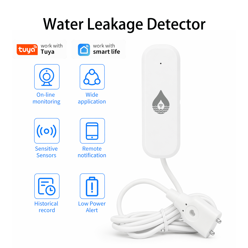 Czujnik alarmowy wycieku wody  – Home Security And Monitoring recenzja i cena