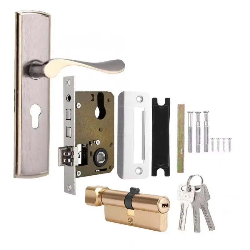Złoty zamek klamki do drzwi Ci – Home Security Essential recenzja i cena