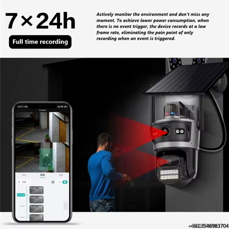 Kamera ENSTER 2K AOV 24h do na – Camera Solar Wireless recenzja i cena