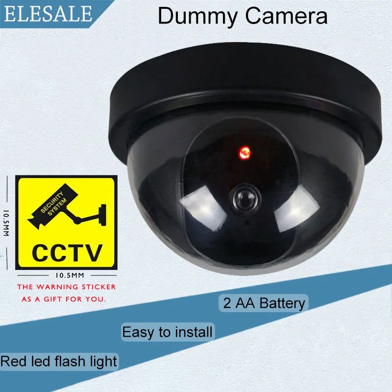 Atrapa kamery Migająca dioda L – Fake Camera Dummy recenzja i cena