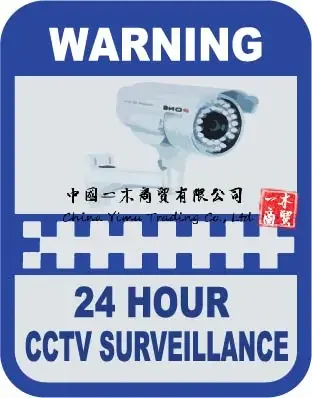 Naklejki ostrzegawcze do kamer – Home Security Logo recenzja i cena