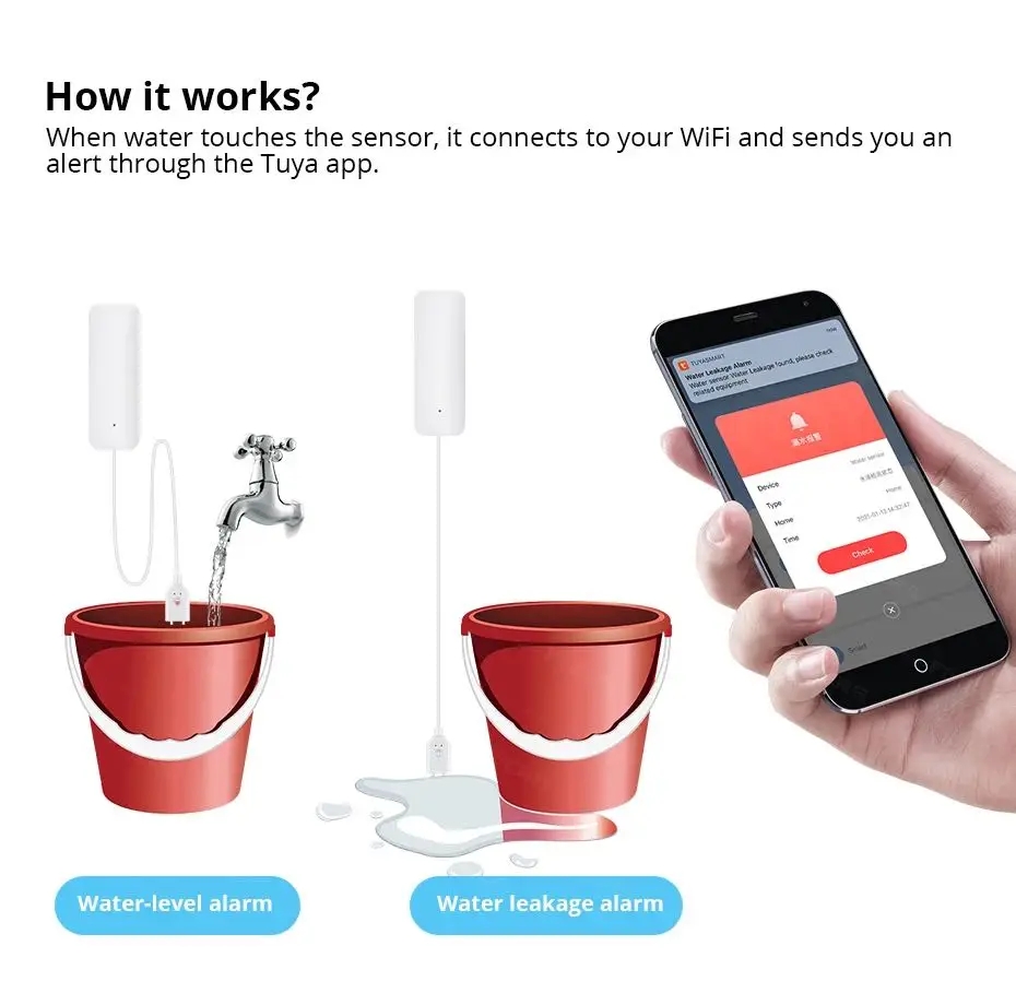 Tuya WiFi Inteligentny czujnik – Home Security Network recenzja i cena