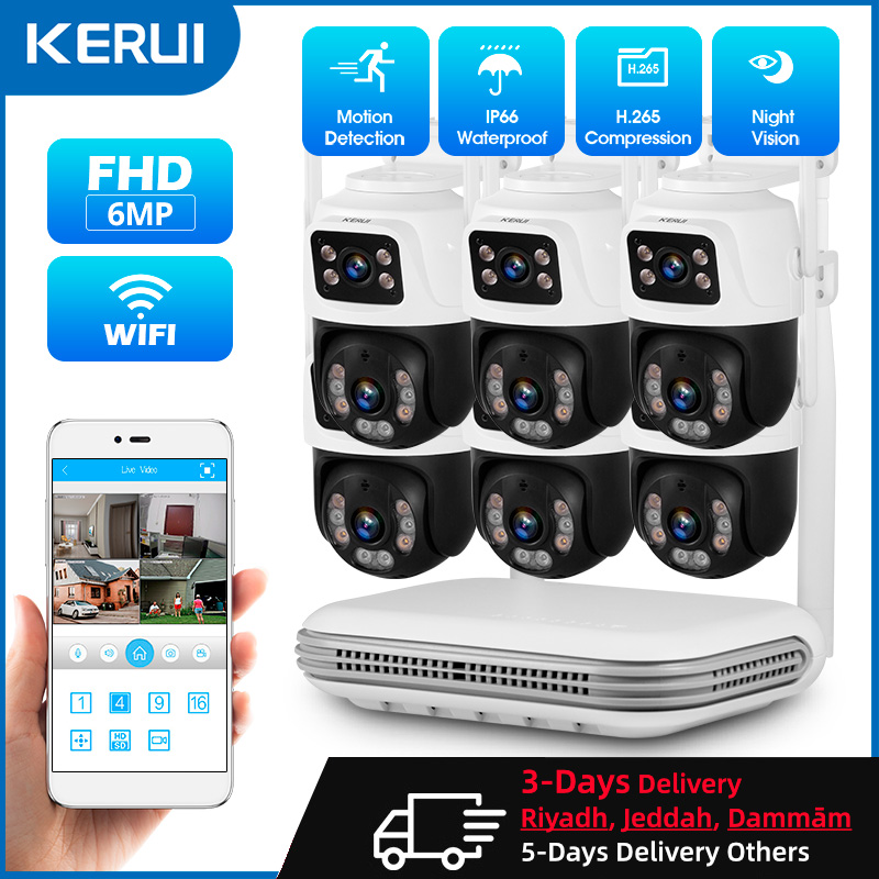 KERUI Wodoodporny 6MP HD Bezpr – Home Security Camera System recenzja i cena