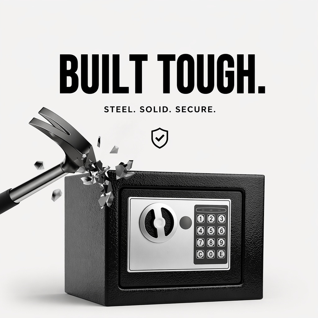 Całkowicie stalowa, elektronic – Home Security Essential recenzja i cena
