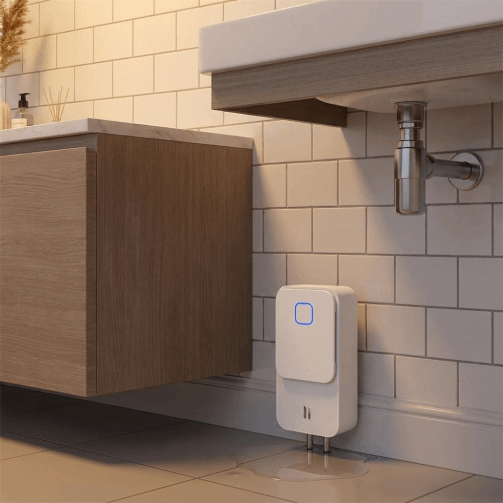 Czujnik zalania wodą z połącze – Home Security Network recenzja i cena