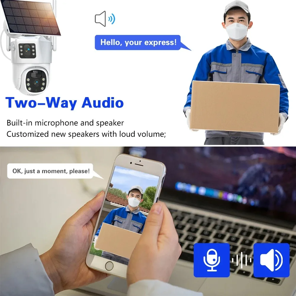 10CH bezprzewodowy NVR 4k 8mp  – Camera Solar Wireless recenzja i cena