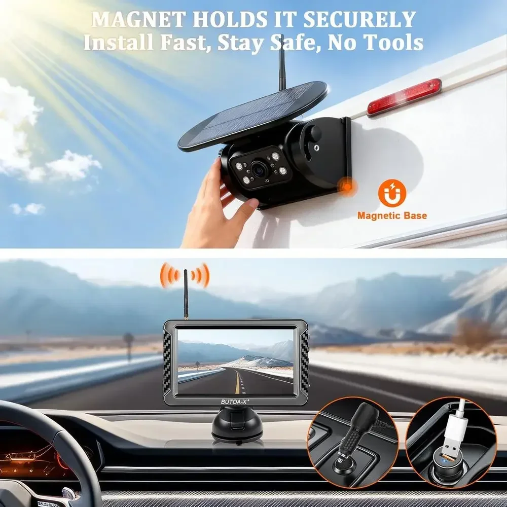 Kamera cofania magnetyczna, so – Camera Solar Wireless recenzja i cena