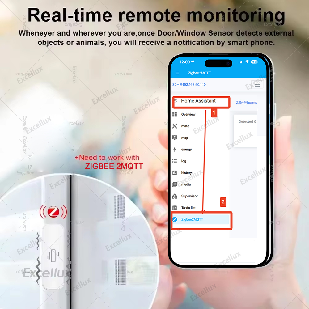 Inteligentny czujnik wibracji  – Home Security And Monitoring recenzja i cena