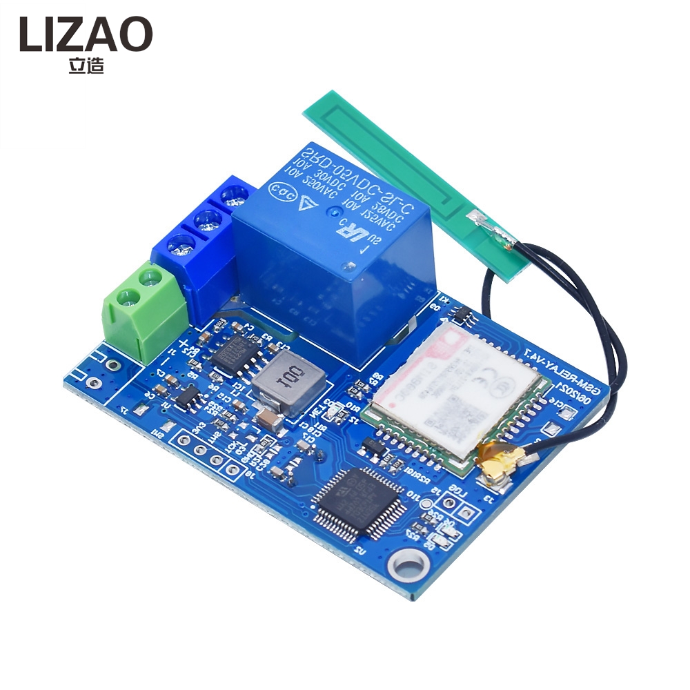 Moduł przekaźnikowy LIZAO 1/2- – Home Security Using Gsm recenzja i cena