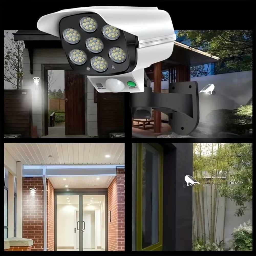 Wodoodporna solarna lampa z cz – Fake Camera Dummy recenzja i cena