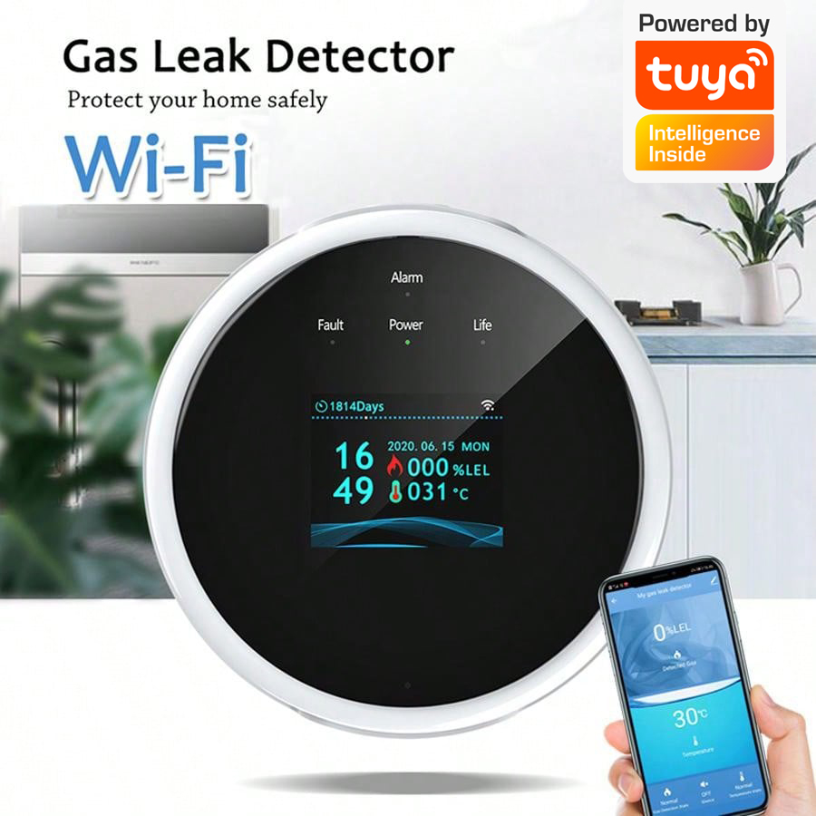 Czujnik gazu 2.4G WiFi, detekt – Home Security And Monitoring recenzja i cena