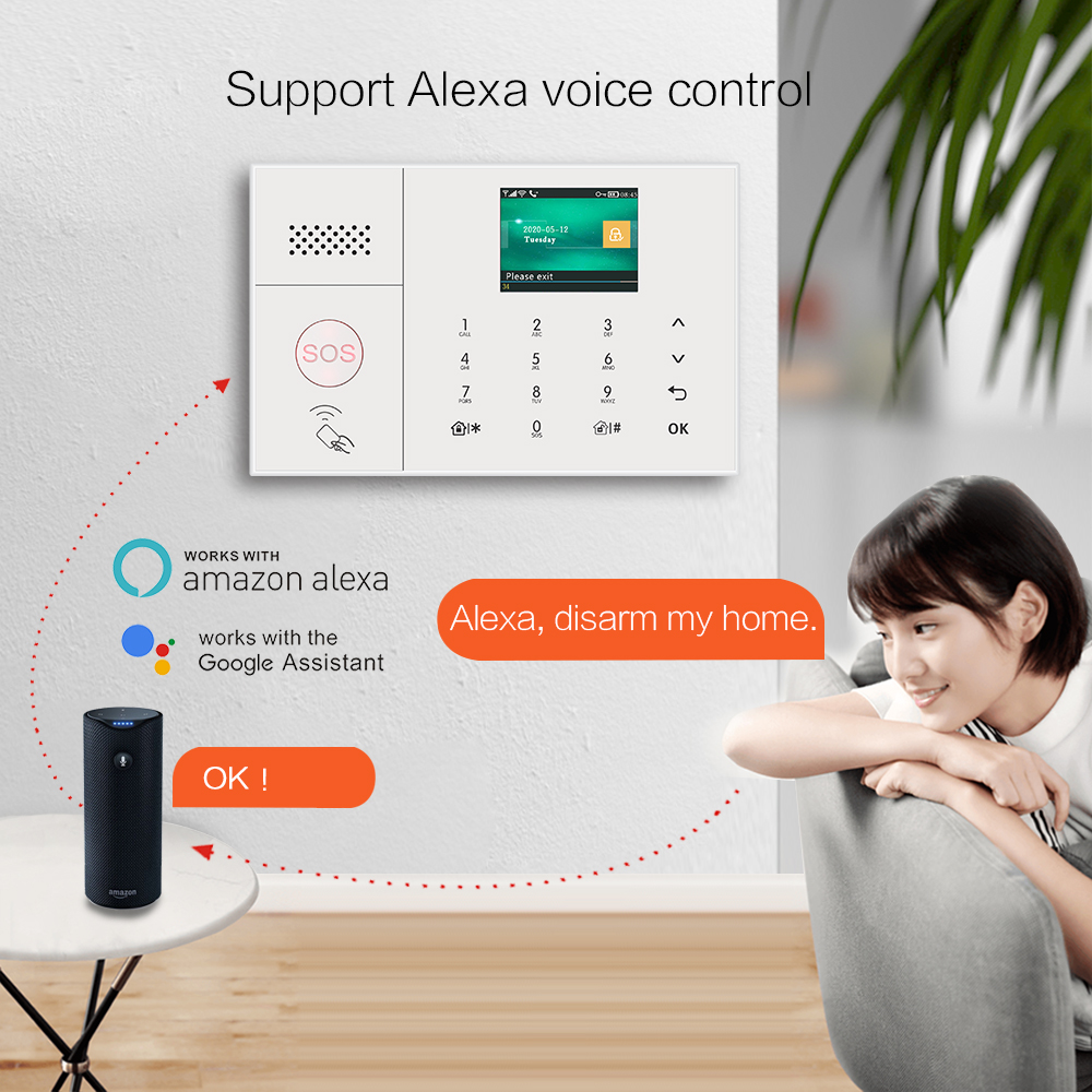 Najlepszy system alarmowy TUYA – Home Security Using Gsm recenzja i cena