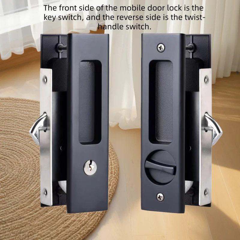 Wytrzymały czarny zamek hakowy – Home Security For Doors recenzja i cena